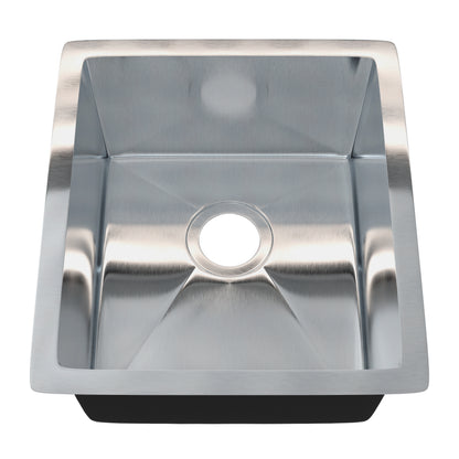 Stainless Steel Bar and Prep Sink, 16 x 18-inches, NBSS-R1016188