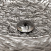 Diamante Diamond Crystal Clear Glass Extra Thick Vessel Bath Sink NCG-2410