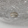 Ostrica Diamond Crystal Clear Glass Vessel Oval Bathroom Sink NCG-2412