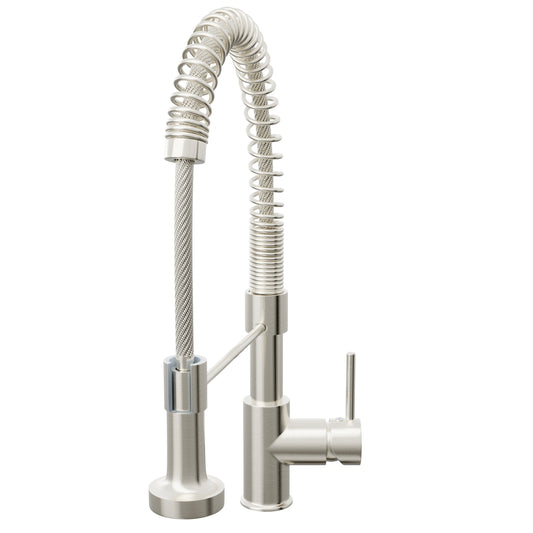 Dual Action Commercial Style Pull-Down Bar and Prep Faucet Series, NKF-H010