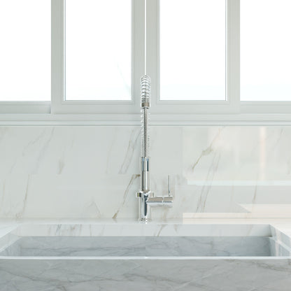 Dual Action Commercial Style Pull-Down Bar and Prep Faucet Series, NKF-H010