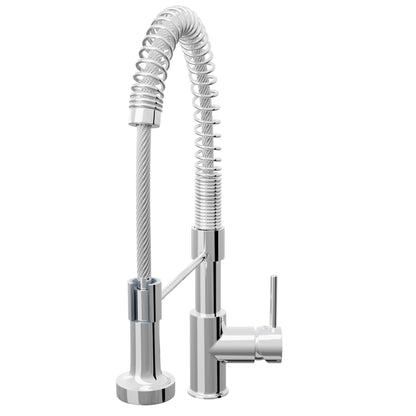 Dual Action Commercial Style Pull-Down Bar and Prep Faucet Series, NKF-H010