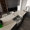 Commercial Kitchen Faucet in Stainless Steel, NKF-H06SS