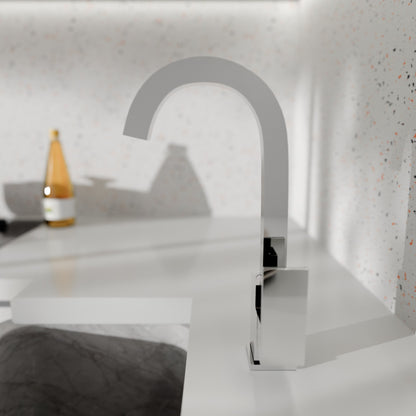 Reid Single Handle Bar Faucet with Square Spout Series, NKF-H08