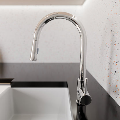 Dual Action Single Lever Pull-down Kitchen Faucet, NKF-H13 Series