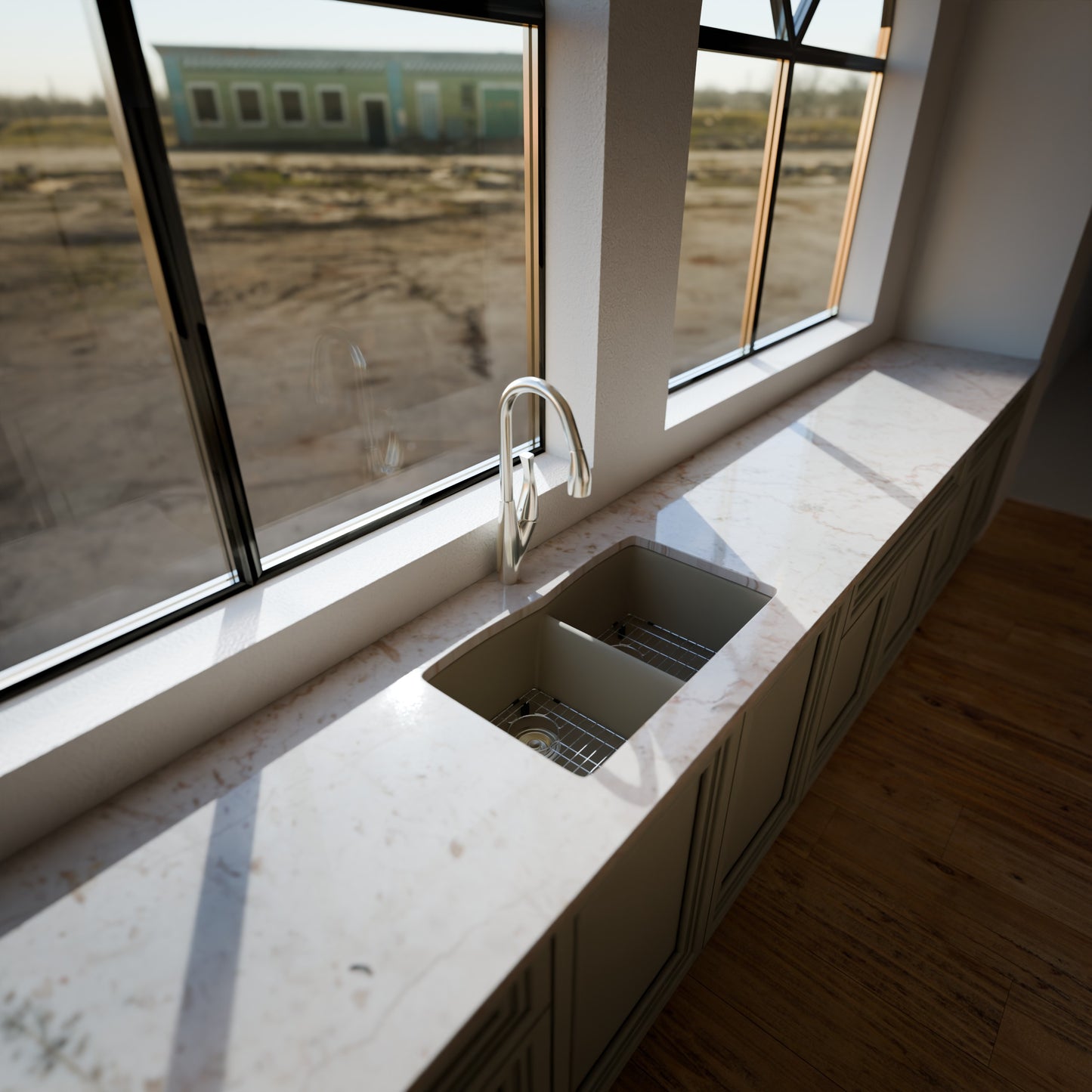 Dual Action Single Lever Pull-Down Kitchen Faucet, NKF-H21 Series