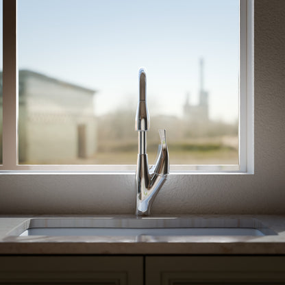 Dual Action Single Lever Pull-Down Kitchen Faucet, NKF-H21 Series