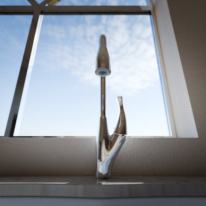 Dual Action Single Lever Pull-Down Kitchen Faucet, NKF-H21 Series