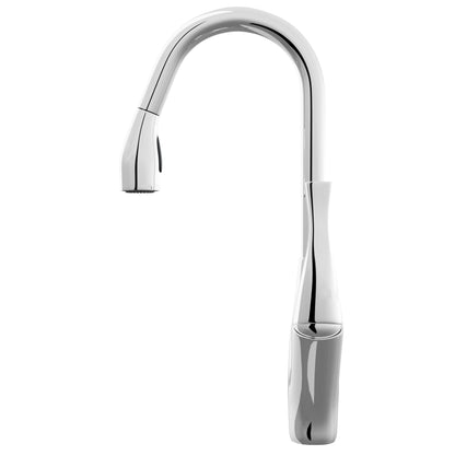 Dual Action Single Lever Pull-Down Kitchen Faucet, NKF-H21 Series