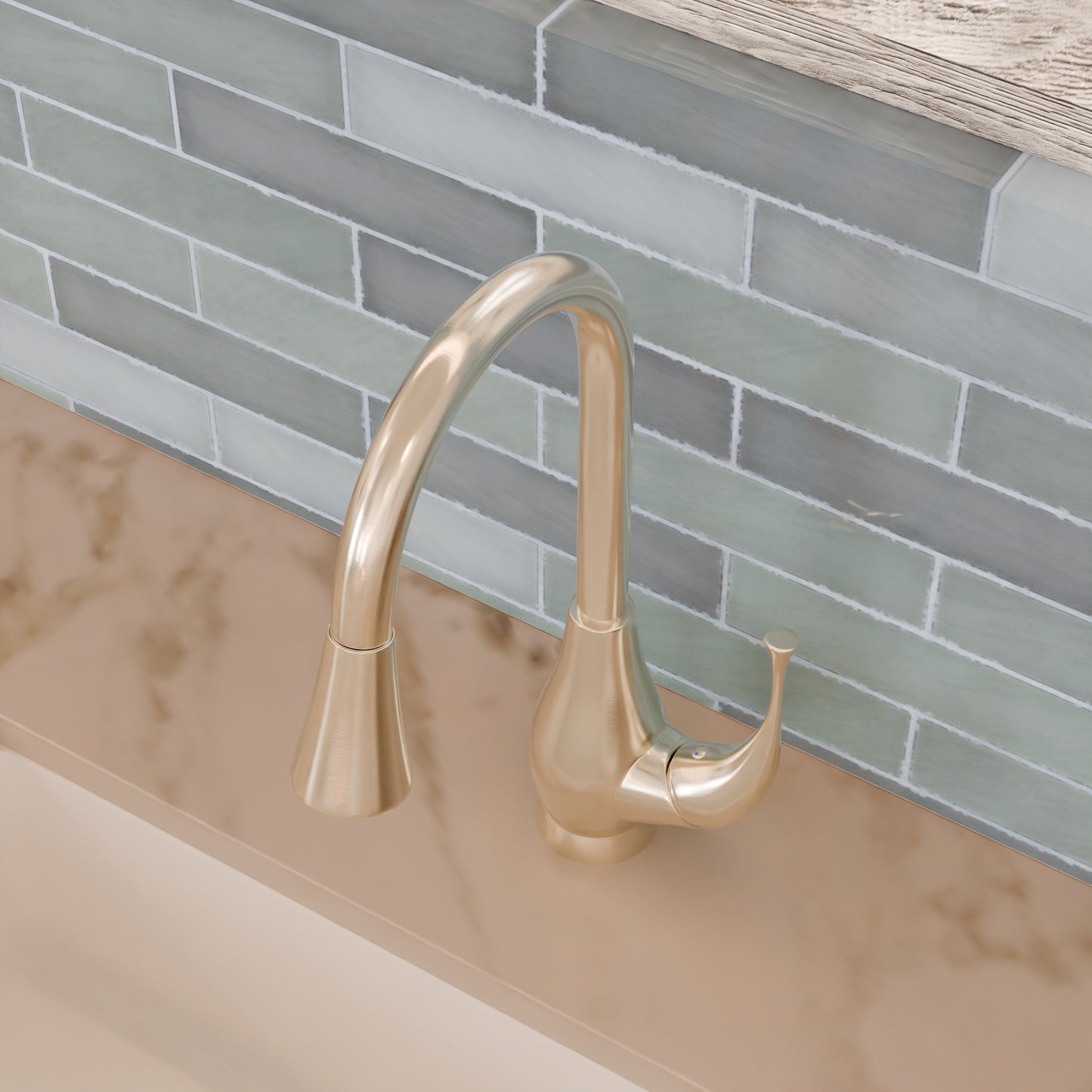 Single Lever Pull-down Kitchen Faucet, NKF-H24