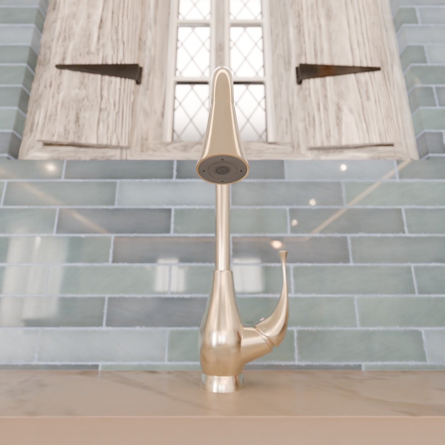 Single Lever Pull-down Kitchen Faucet, NKF-H24