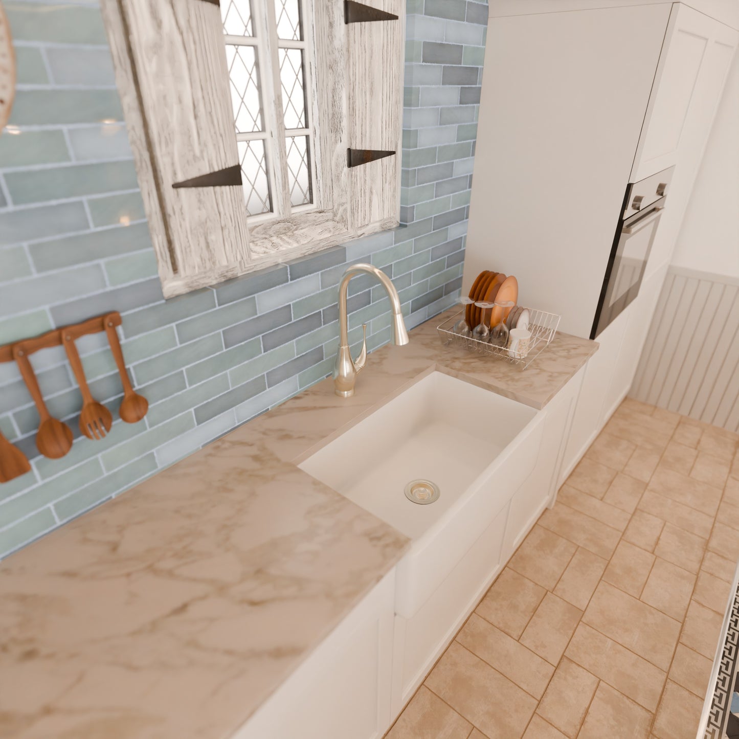 Single Lever Pull-down Kitchen Faucet, NKF-H24