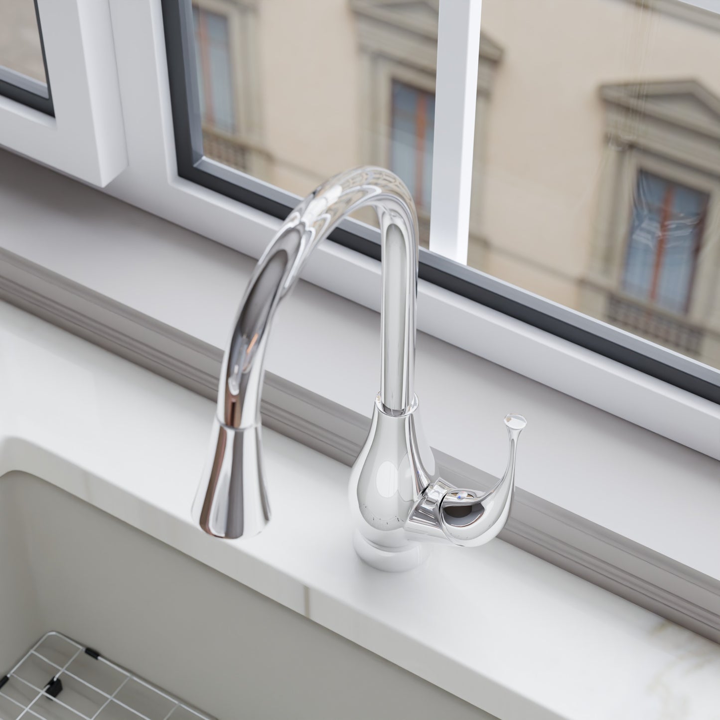Single Lever Pull-down Kitchen Faucet, NKF-H24