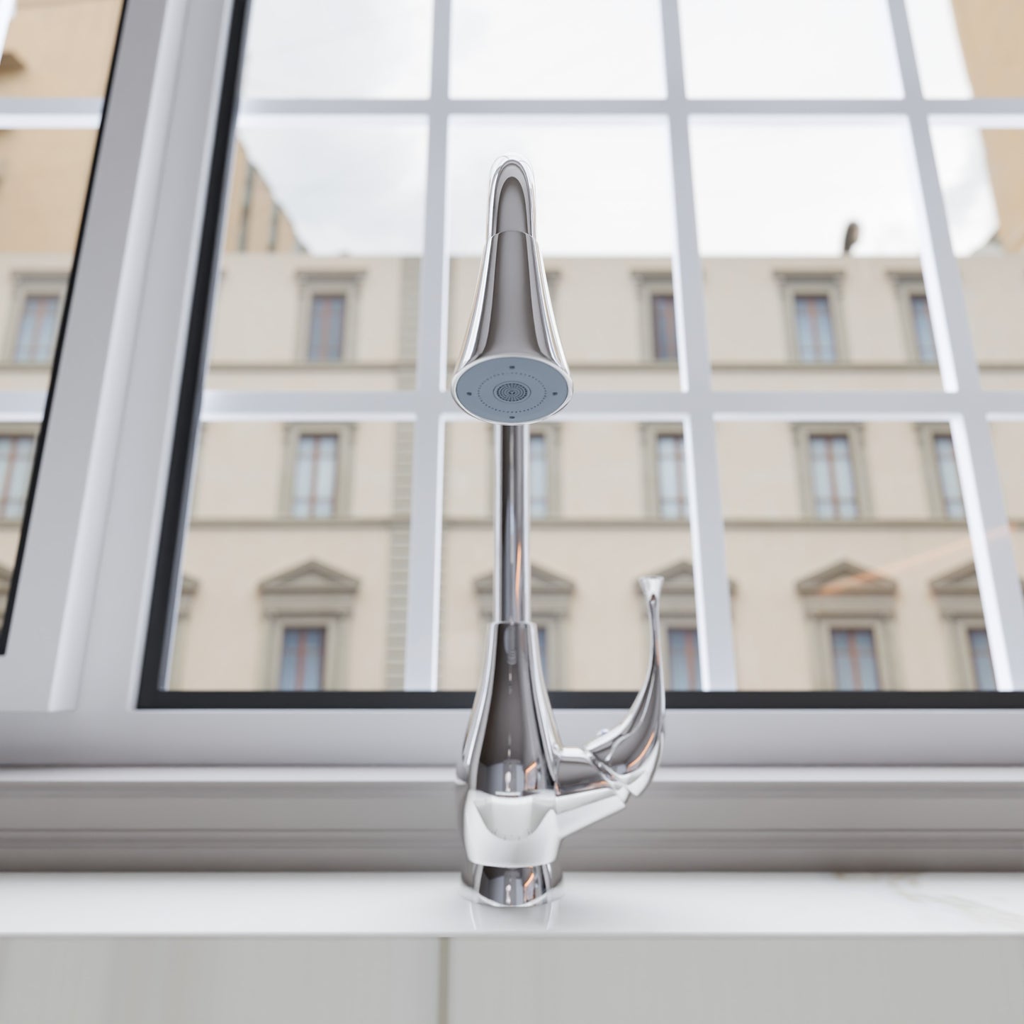 Single Lever Pull-down Kitchen Faucet, NKF-H24