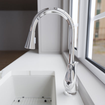 Single Lever Pull-down Kitchen Faucet, NKF-H24