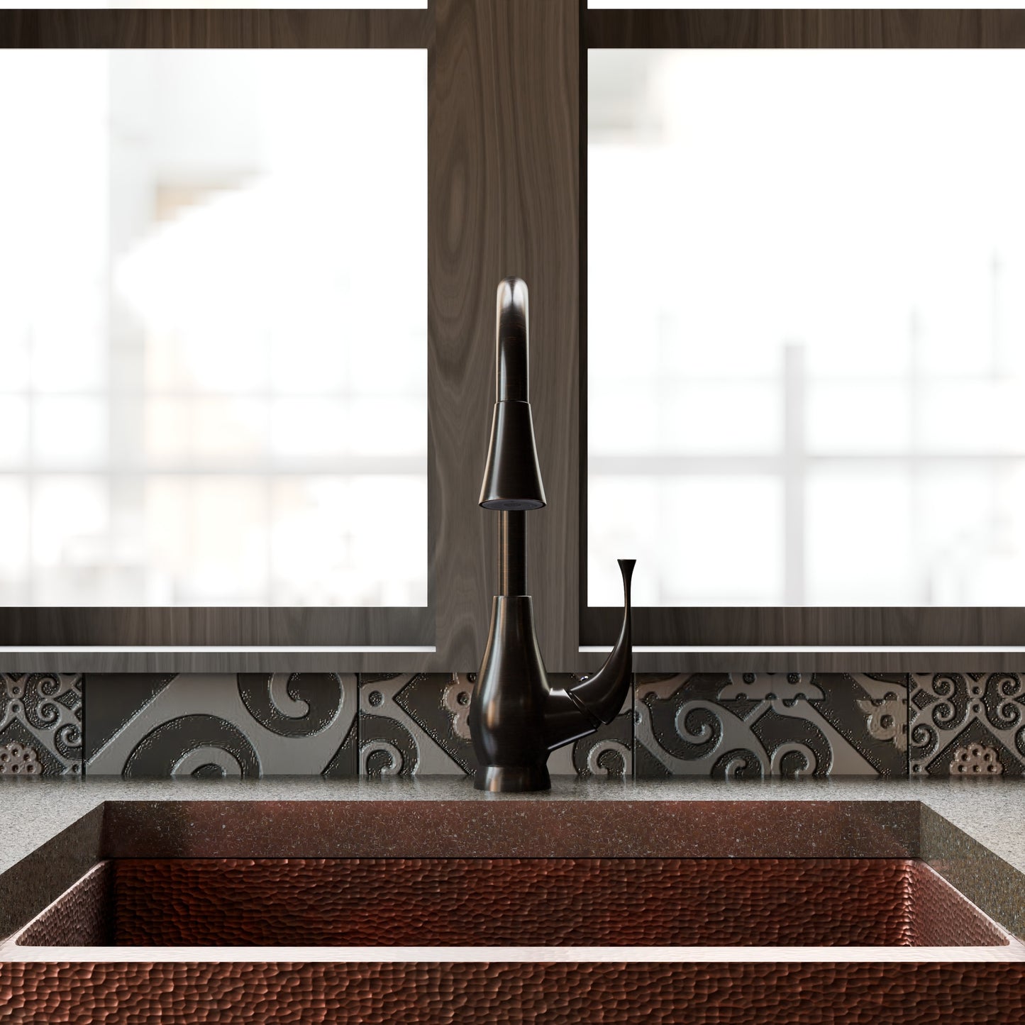 Single Lever Pull-down Kitchen Faucet, NKF-H24