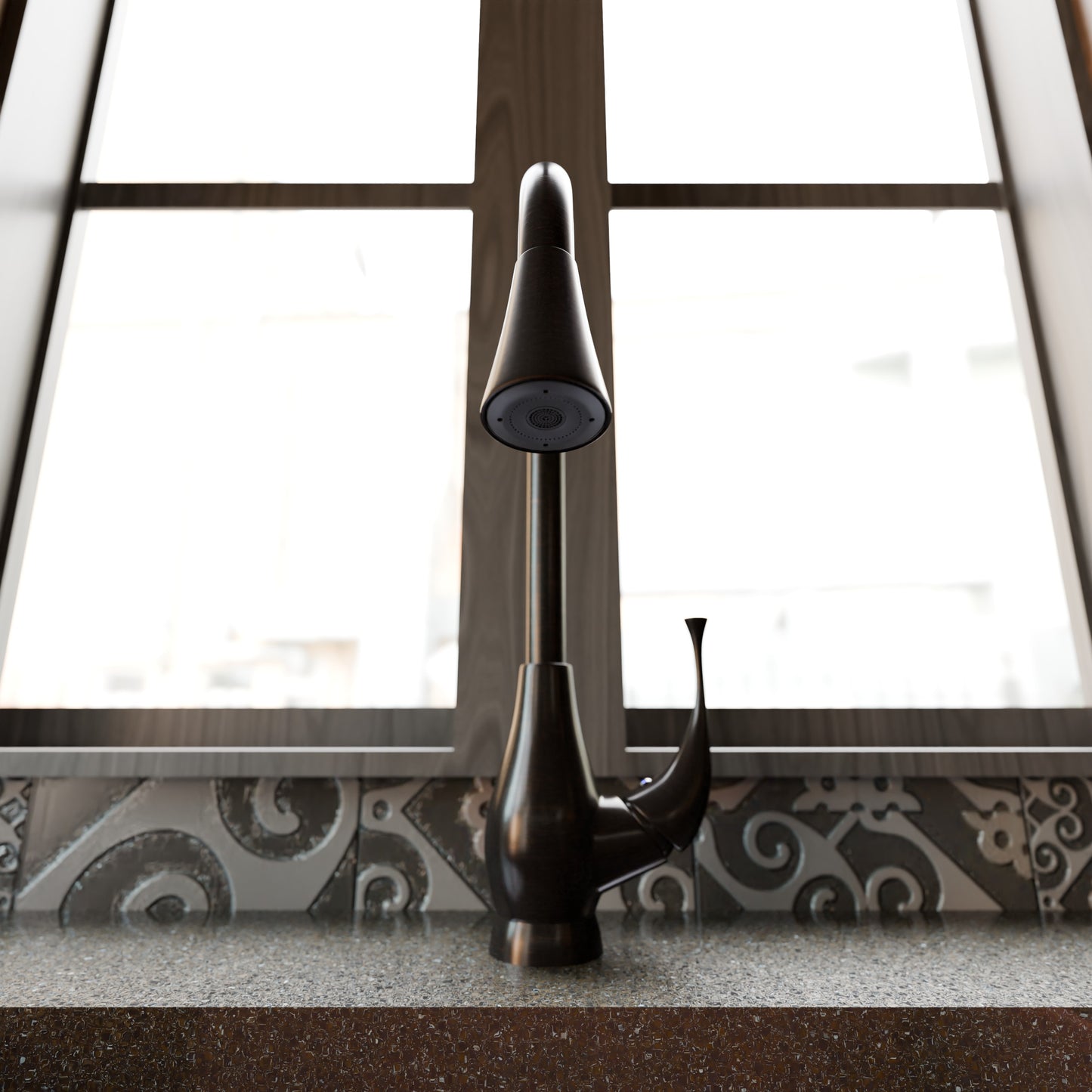 Single Lever Pull-down Kitchen Faucet, NKF-H24