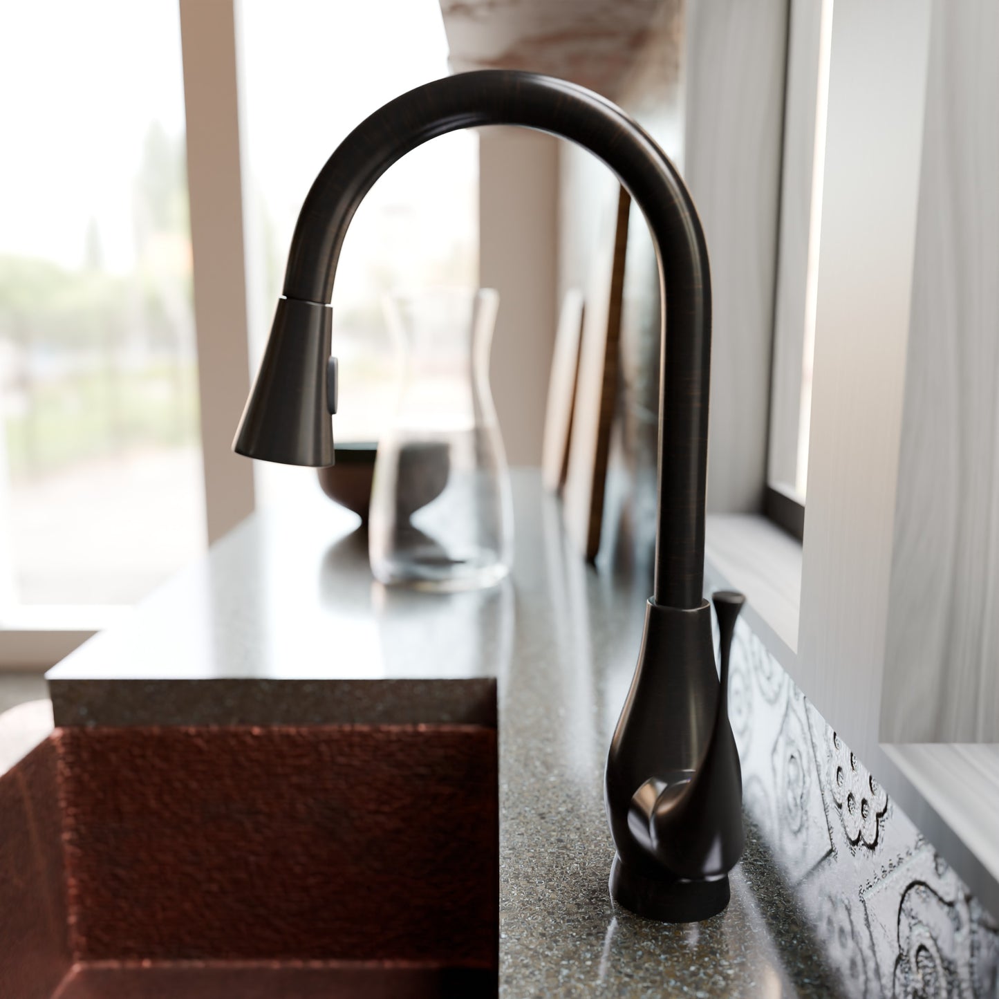 Single Lever Pull-down Kitchen Faucet, NKF-H24