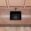 BAJA 18" x 16" Granite Composite Bar Sink in Absolute Black - NKGC-SBBAR-AB