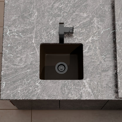 BAJA 18" x 16" Granite Composite Bar Sink in Expresso - NKGC-SBBAR-EX