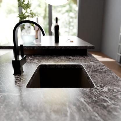 BAJA 18" x 16" Granite Composite Bar Sink in Expresso - NKGC-SBBAR-EX