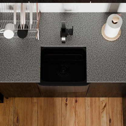 3.5" Extra Long Strainer Kitchen, Bar and Prep Basket Drain with Cover - NKSD-024