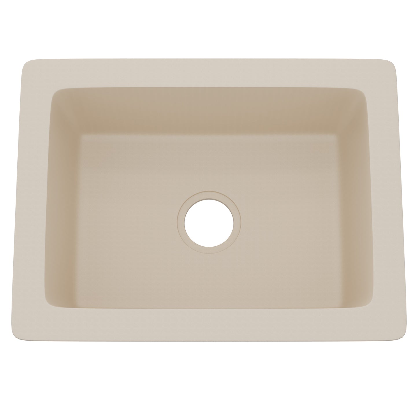 StoneCore Sandstone 24-inch Single Bowl Kitchen or Bar Sink - NKS-SC24SB-SNDS