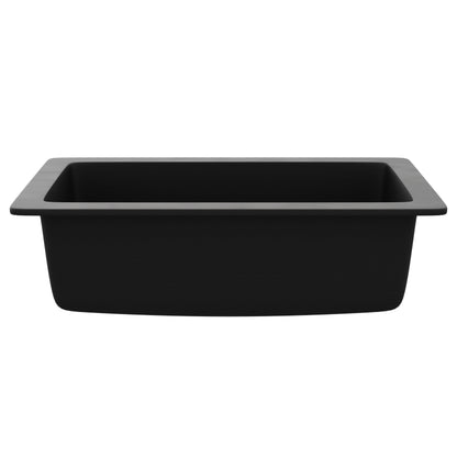 StoneCore 30-inch Single Bowl Kitchen Sink in Graphite - NKS-SC30SB-GRPH