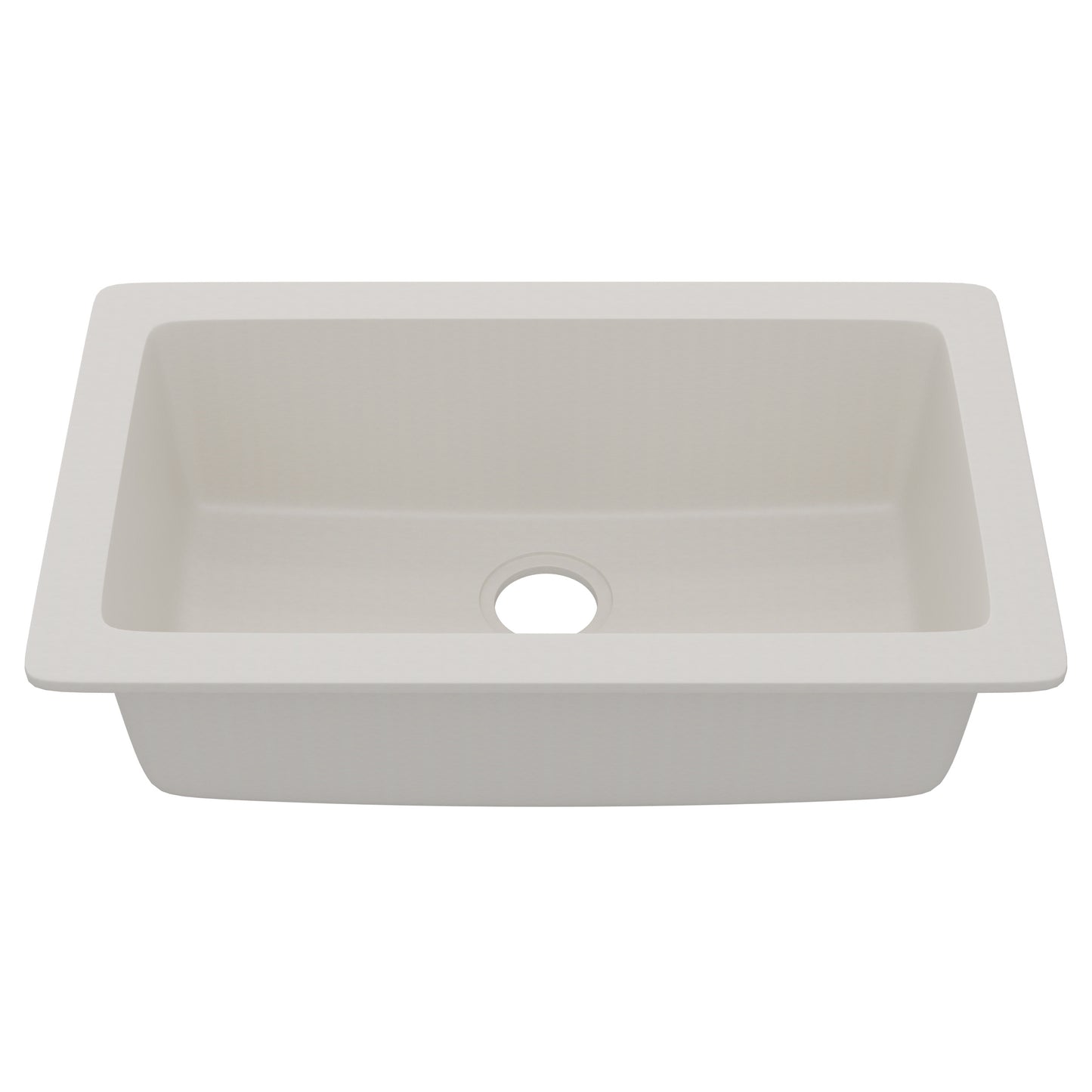 StoneCore 30-inch Single Bowl Kitchen Sink in Limestone - NKS-SC30SB-LMST