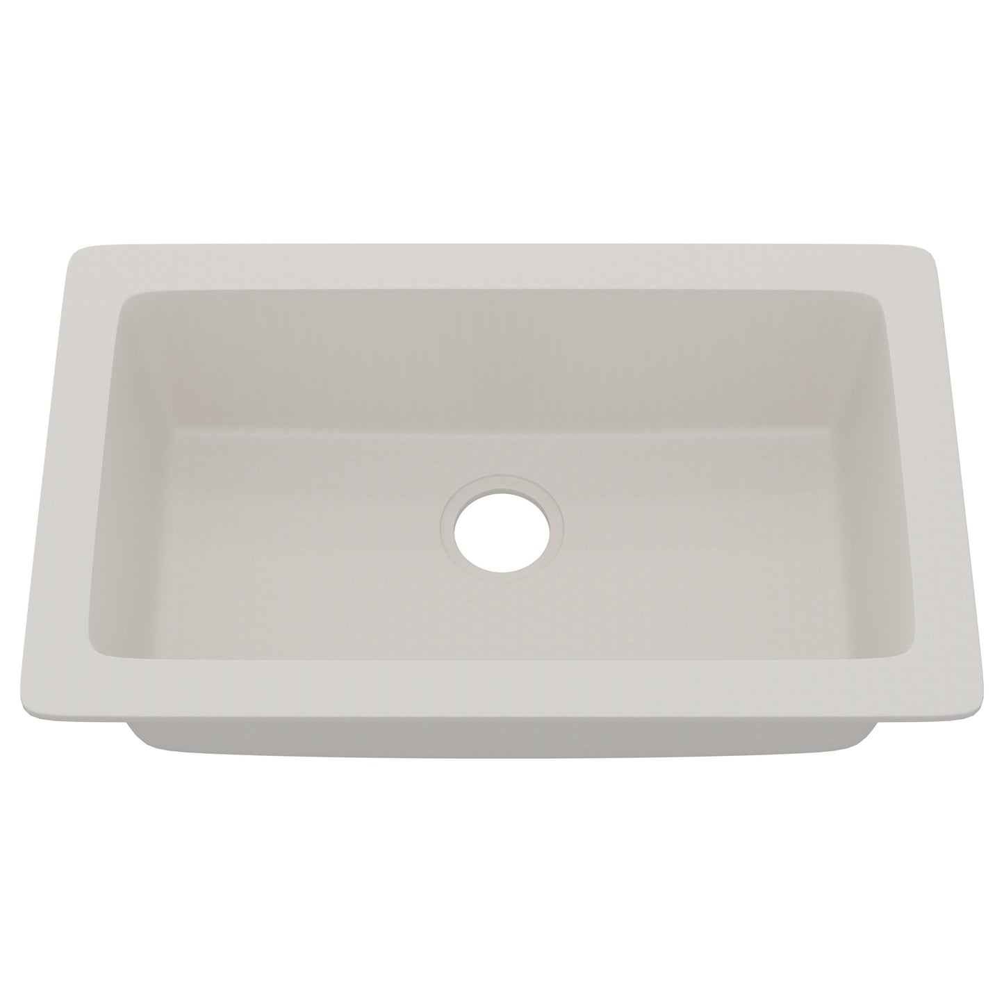 StoneCore 30-inch Single Bowl Kitchen Sink in Limestone - NKS-SC30SB-LMST