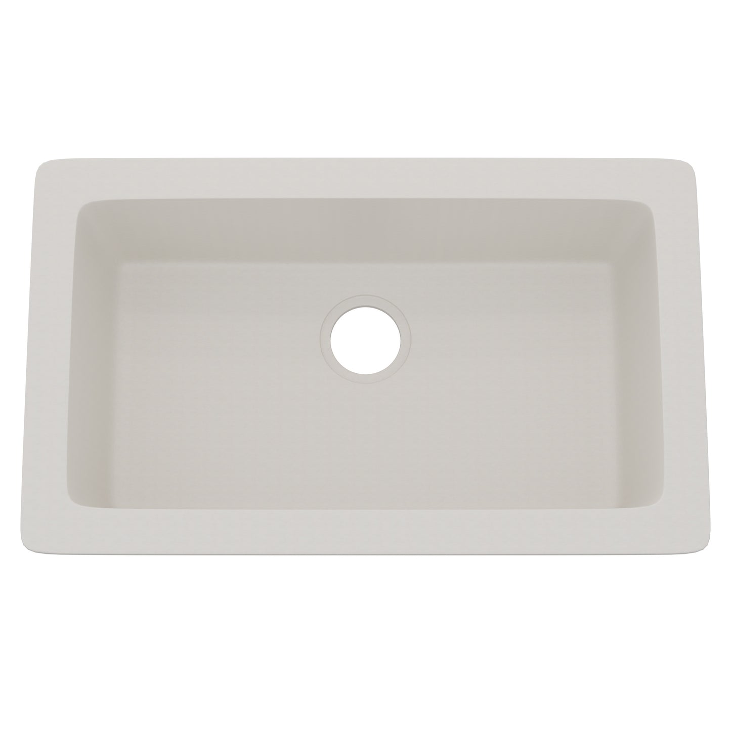 StoneCore 30-inch Single Bowl Kitchen Sink in Limestone - NKS-SC30SB-LMST