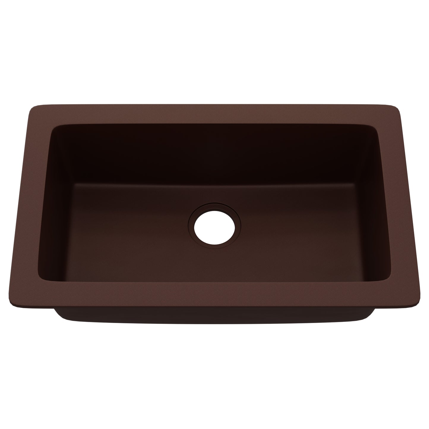 StoneCore 30-inch Single Bowl Kitchen Sink in Sienna Stone - NKS-SC30SB-SIESTN