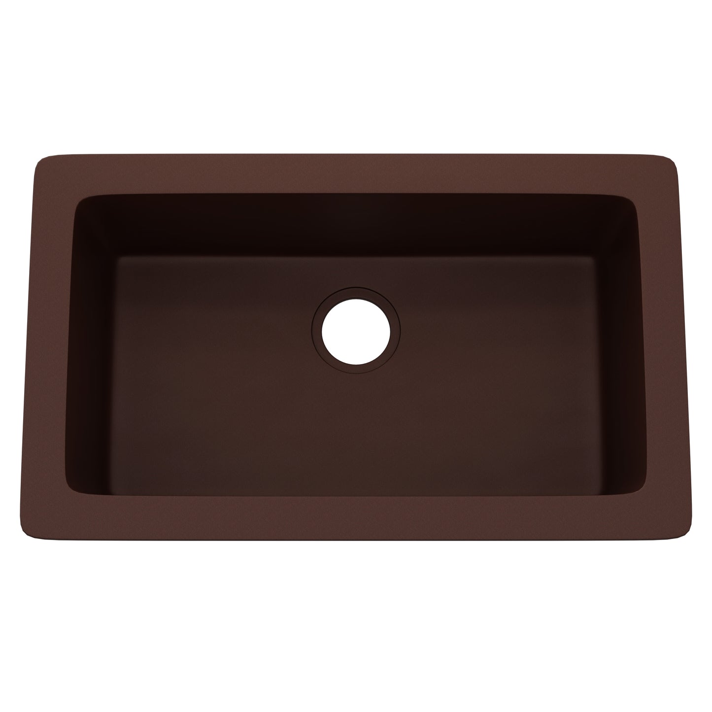 StoneCore 30-inch Single Bowl Kitchen Sink in Sienna Stone - NKS-SC30SB-SIESTN