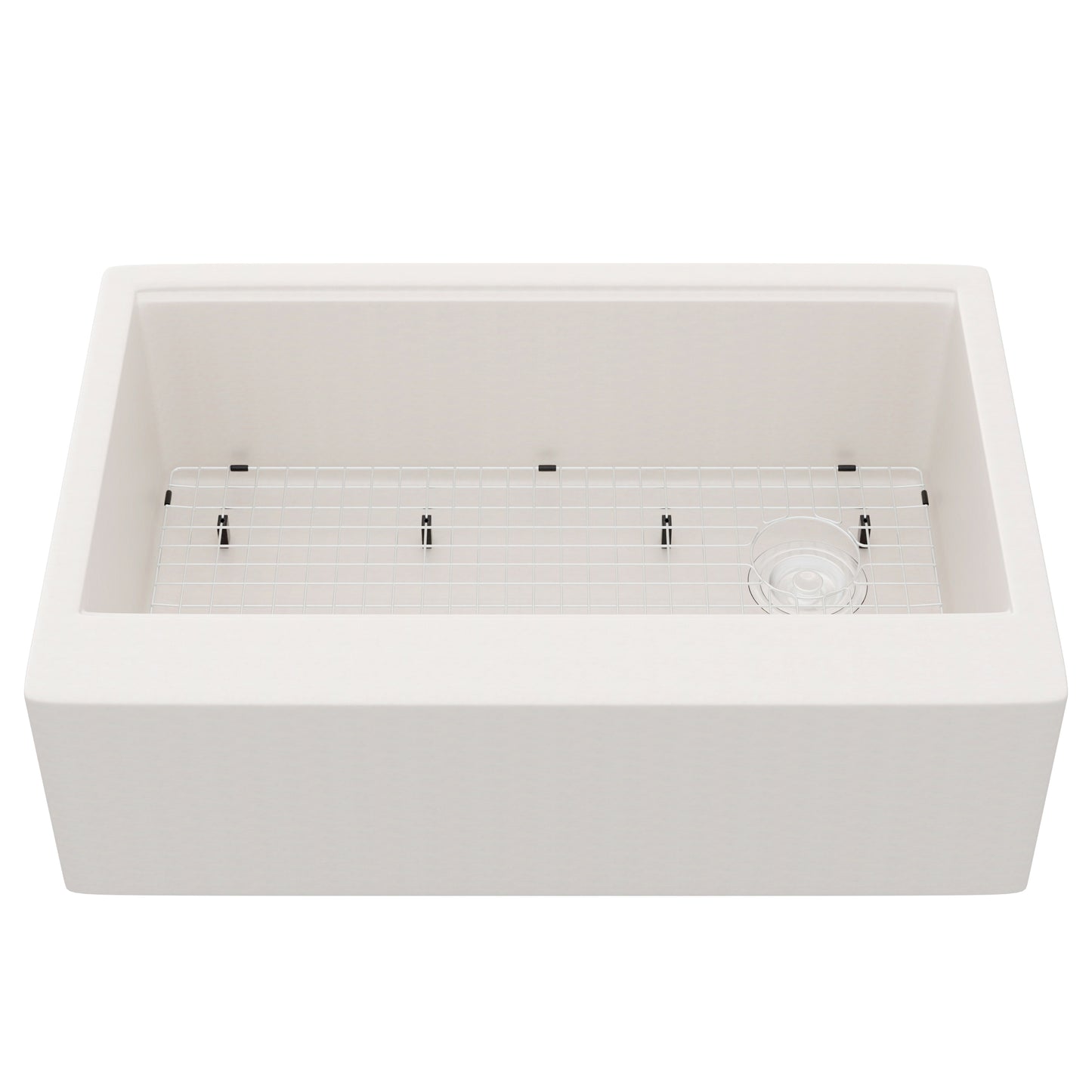 StoneCore 30-inch Single Bowl Kitchen Sink in Sandstone - NKS-SC30SB-SNDS