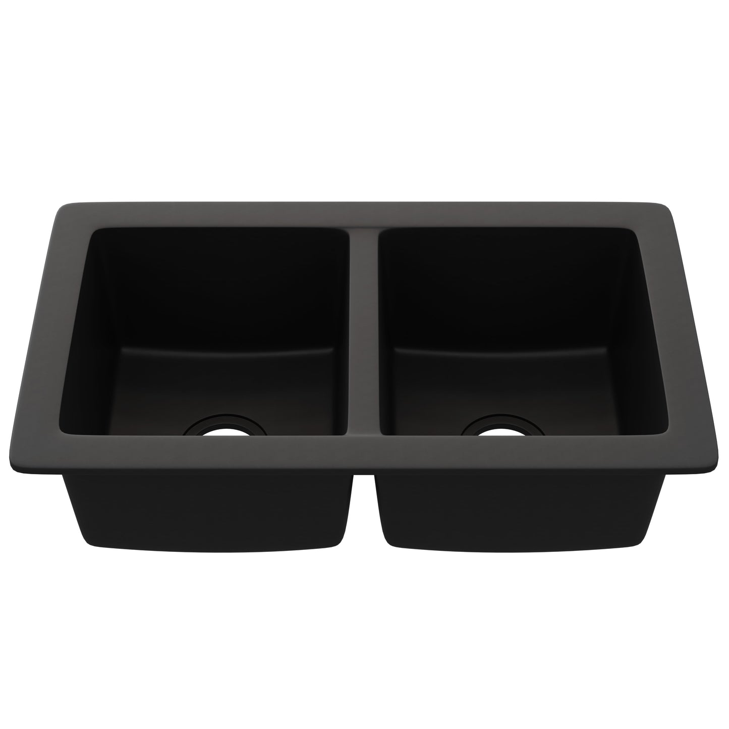 StoneCore 50/50 Double Bowl Kitchen sink in Graphite - NKS-SC5050-GRPH