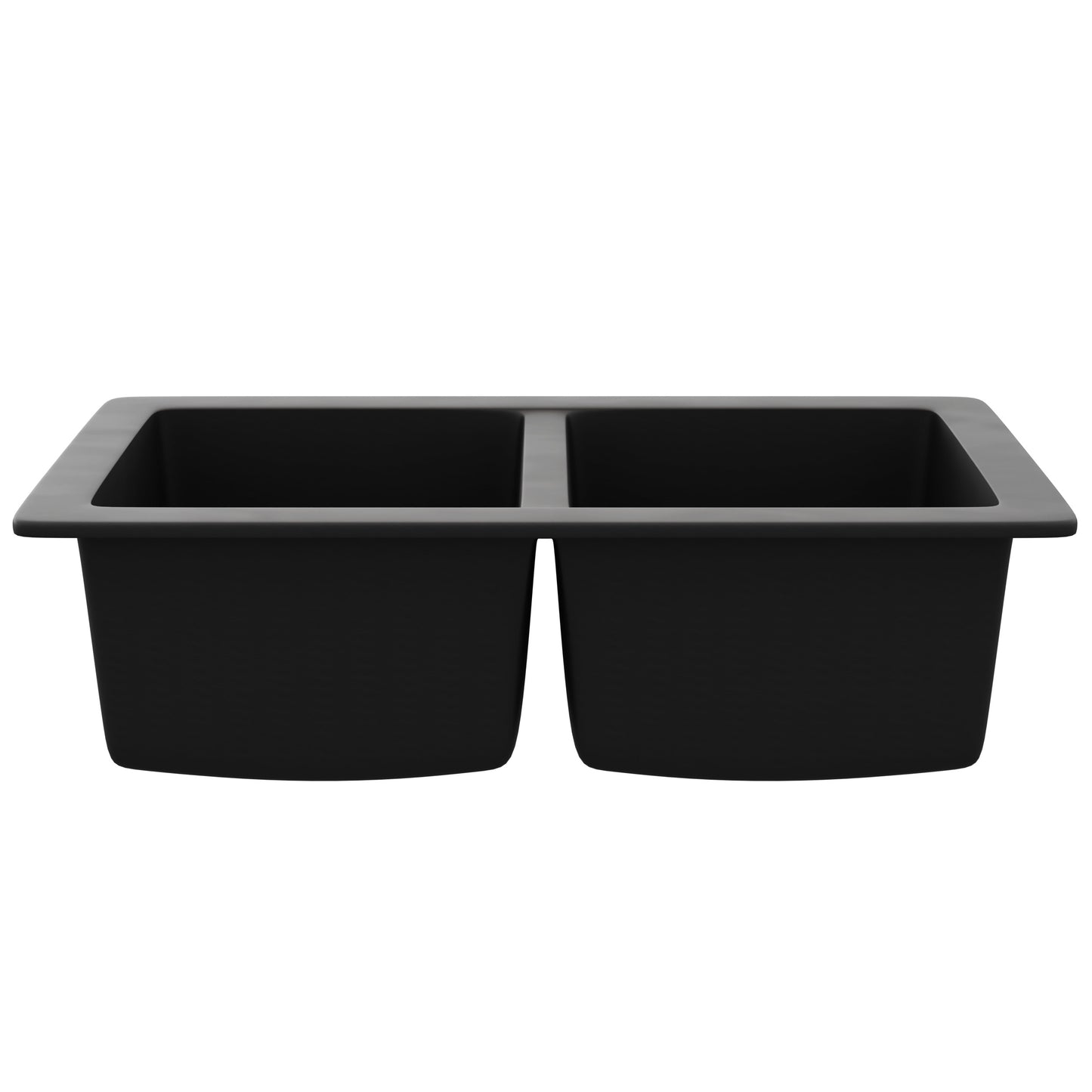 StoneCore 50/50 Double Bowl Kitchen sink in Graphite - NKS-SC5050-GRPH