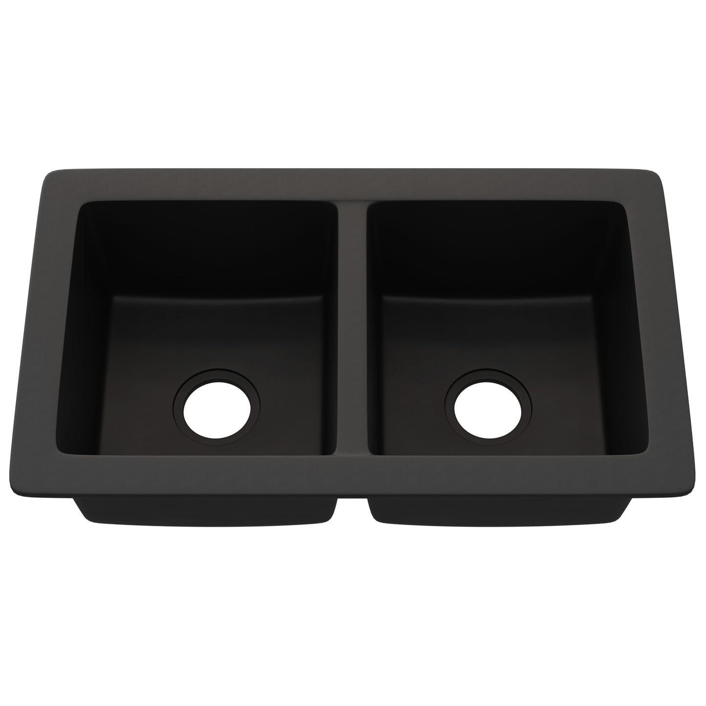 StoneCore 50/50 Double Bowl Kitchen sink in Graphite - NKS-SC5050-GRPH