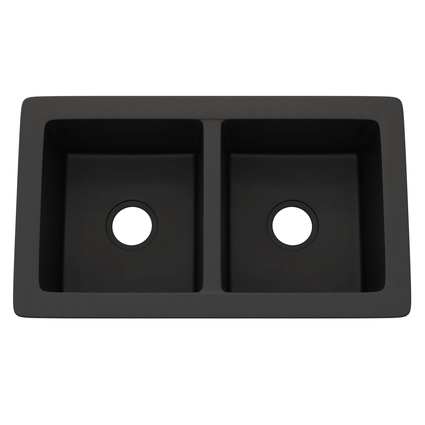 StoneCore 50/50 Double Bowl Kitchen sink in Graphite - NKS-SC5050-GRPH