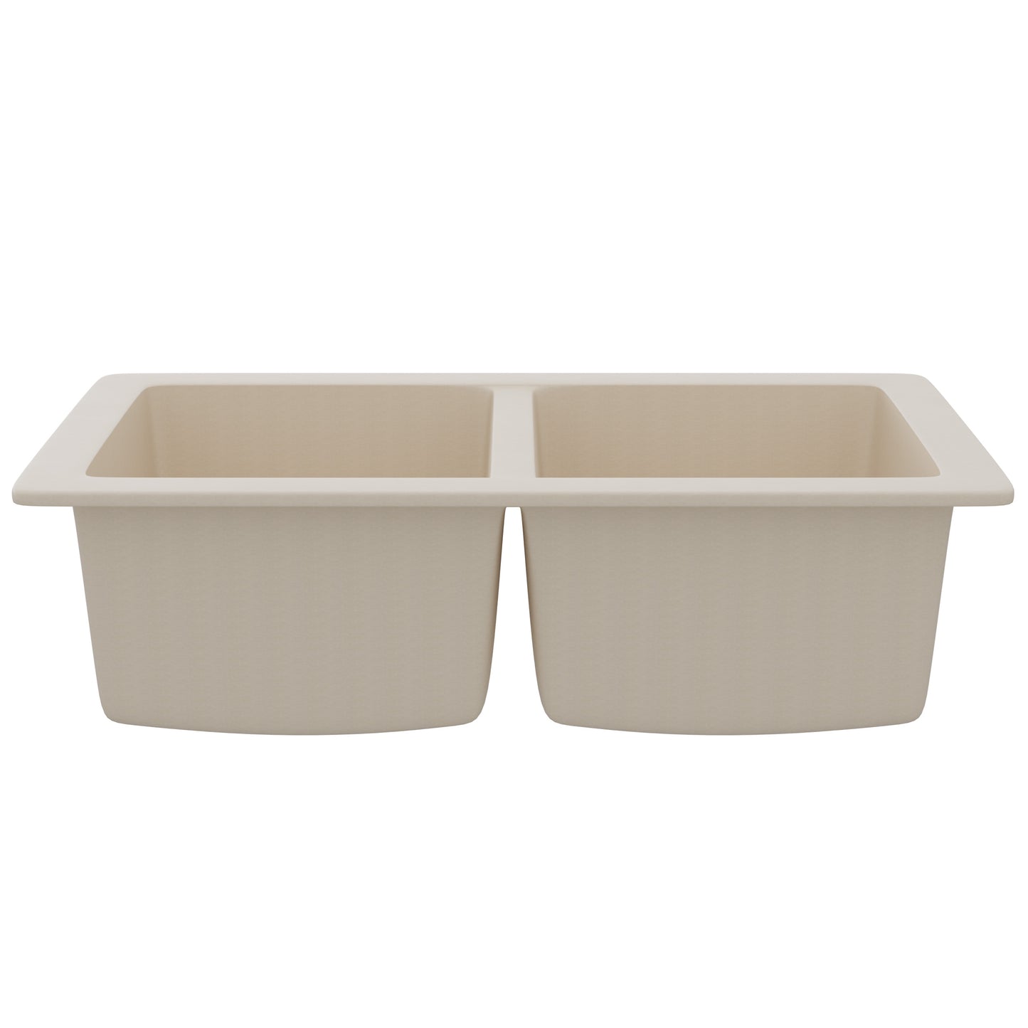 StoneCore 50/50 Double Bowl Kitchen sink in Sandstone - NKS-SC5050-SNDS