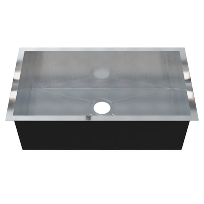 30-inch Stainless Steel Single Bowl Kitchen Sink - NKSS-R030189SB