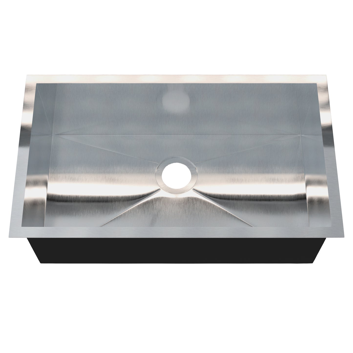 30-inch Stainless Steel Single Bowl Kitchen Sink - NKSS-R030189SB