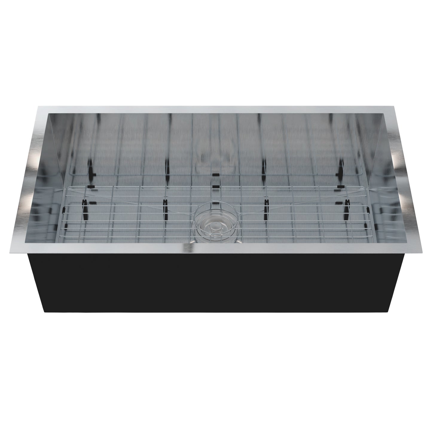 32-inch Stainless Steel Single Bowl Kitchen Sink - NKSS-R032189SB