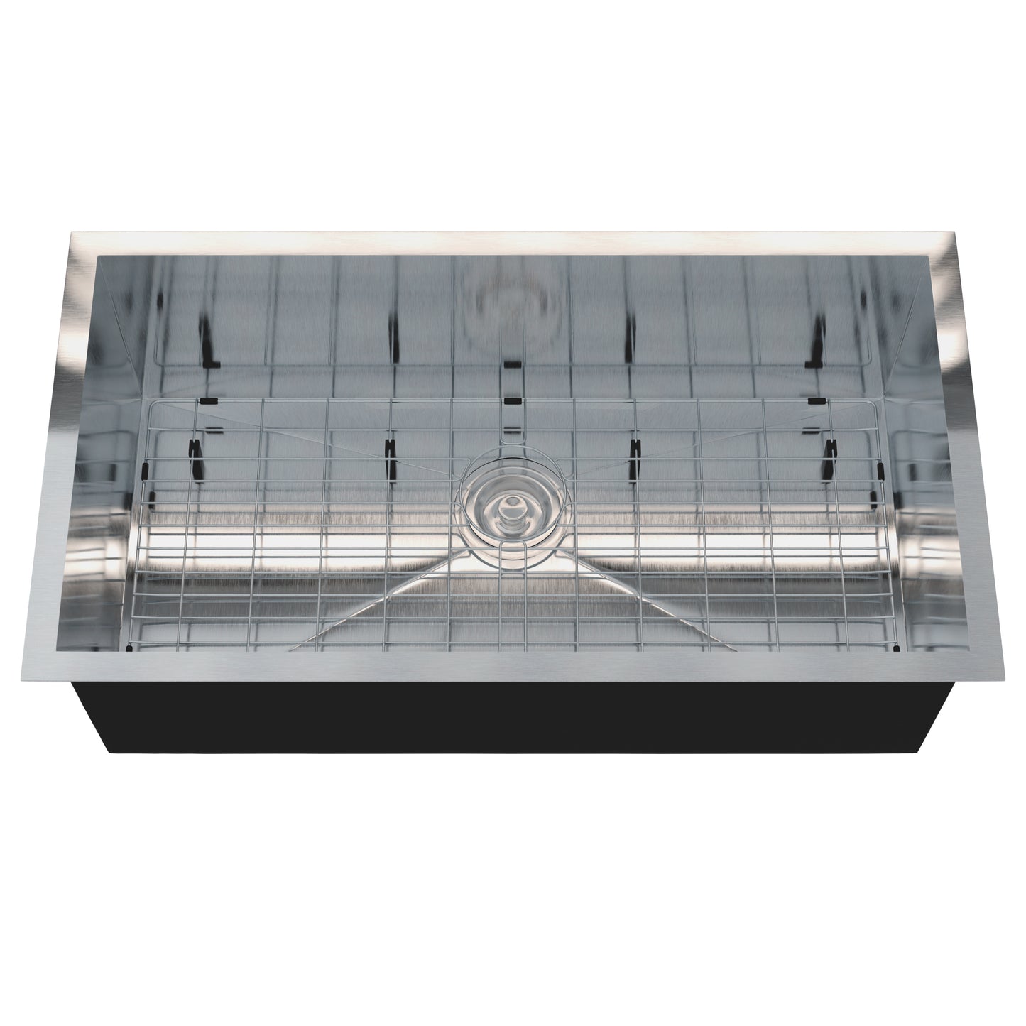 32-inch Stainless Steel Single Bowl Kitchen Sink - NKSS-R032189SB