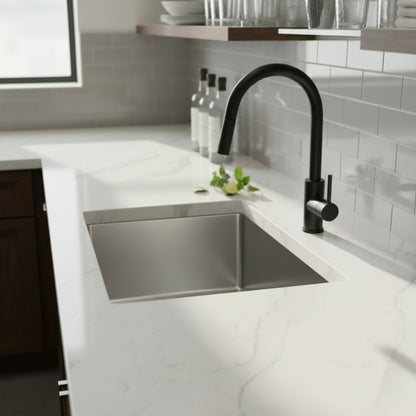 27-inch Stainless Steel Single Bowl Kitchen Sink - NKSS-R10271810SB