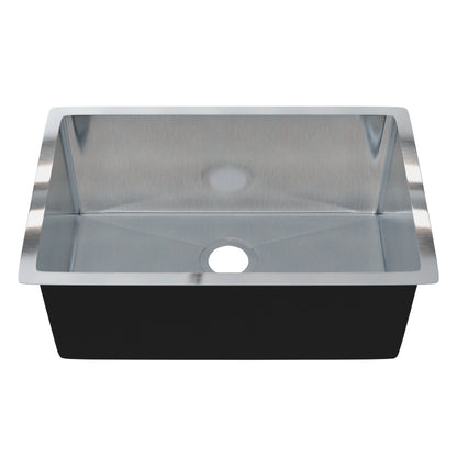 27-inch Stainless Steel Single Bowl Kitchen Sink - NKSS-R10271810SB