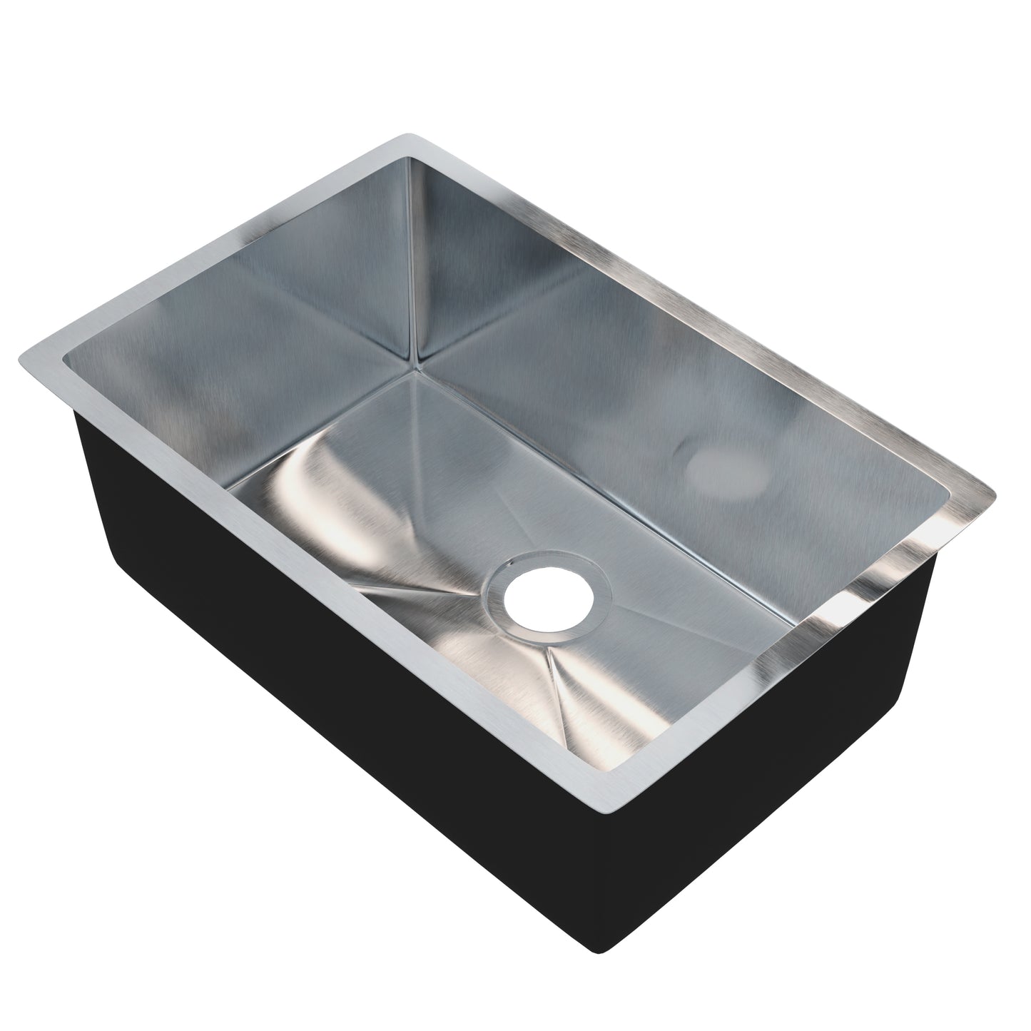 27-inch Stainless Steel Single Bowl Kitchen Sink - NKSS-R10271810SB