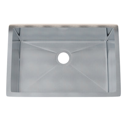 27-inch Stainless Steel Single Bowl Kitchen Sink - NKSS-R10271810SB