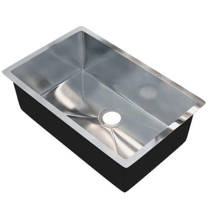 28-inch Stainless Steel Single Bowl Kitchen Sink - NKSS-R1028189SB