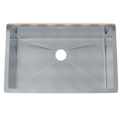 28-inch Stainless Steel Single Bowl Kitchen Sink - NKSS-R1028189SB