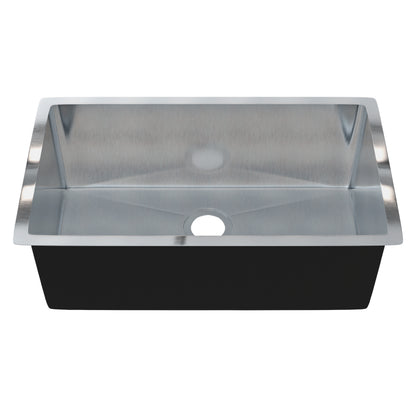 30-inch Stainless Steel Single Bowl Kitchen Sink - NKSS-R10301810SB